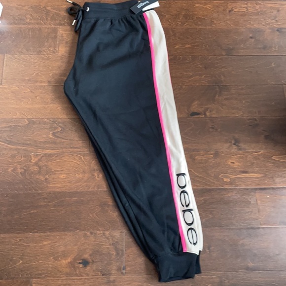 Bebe Sport Jogger Style SWeatpants Logo Plus Sz 3X - Picture 2 of 7